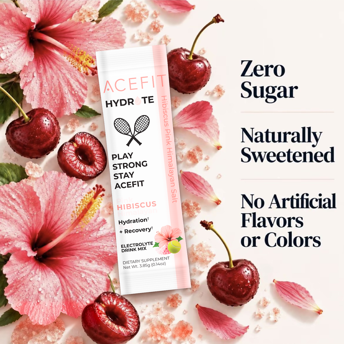 Zero Sugar Hydration + Recovery Electrolytes for Tennis