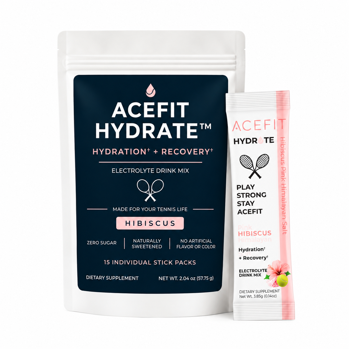 Zero Sugar Hydration + Recovery Electrolytes for Tennis