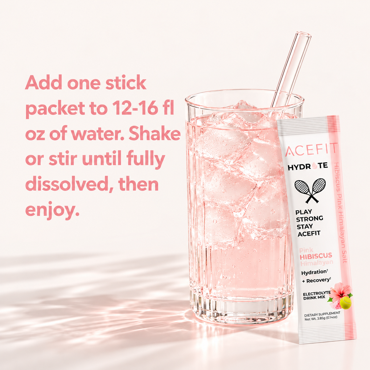 Zero Sugar Hydration + Recovery Electrolytes for Tennis