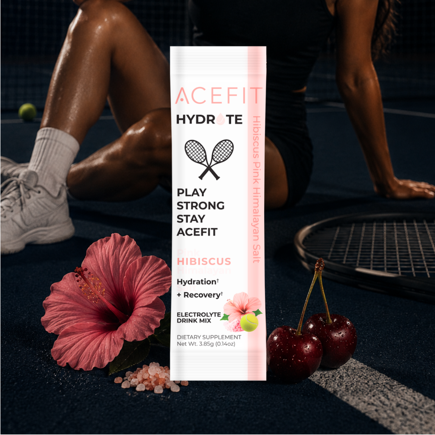 AceFit Hydrate™ | Zero Sugar Hydration + Recovery Electrolytes for Tennis